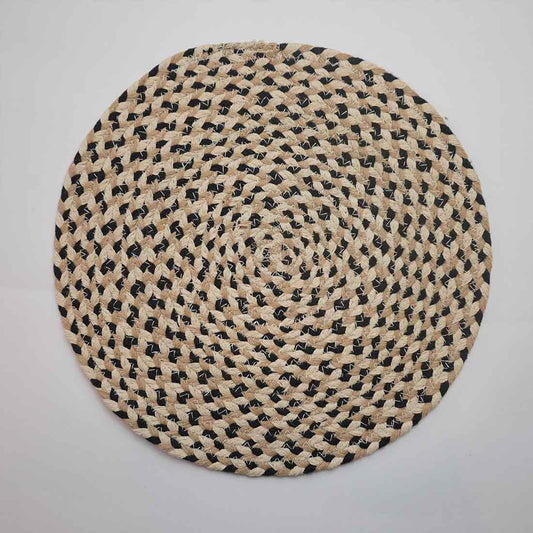 Lush Round Woven Placemat