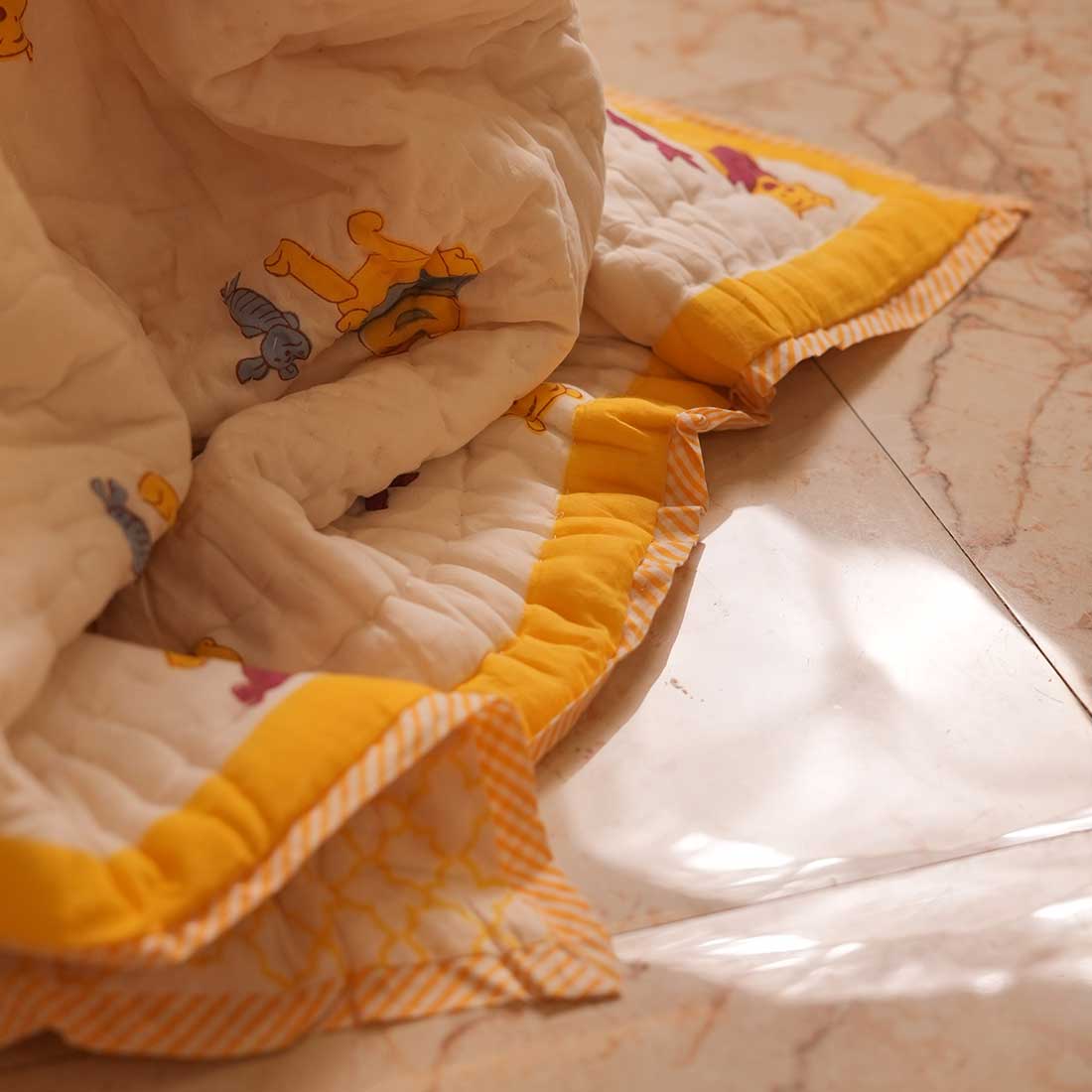 Liulie Printed Baby Quilt