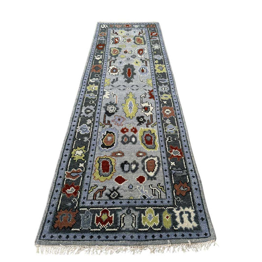 Vorti Hand Knotted Oushak Rug