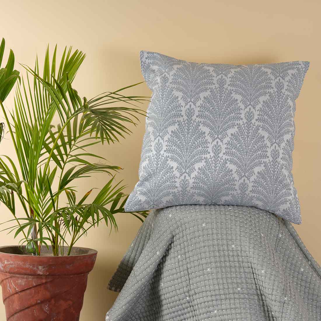 Pall Jacquard Woven Pillow Cover