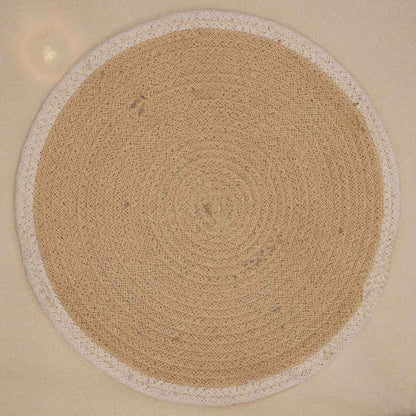 Moss Round Woven Placemat