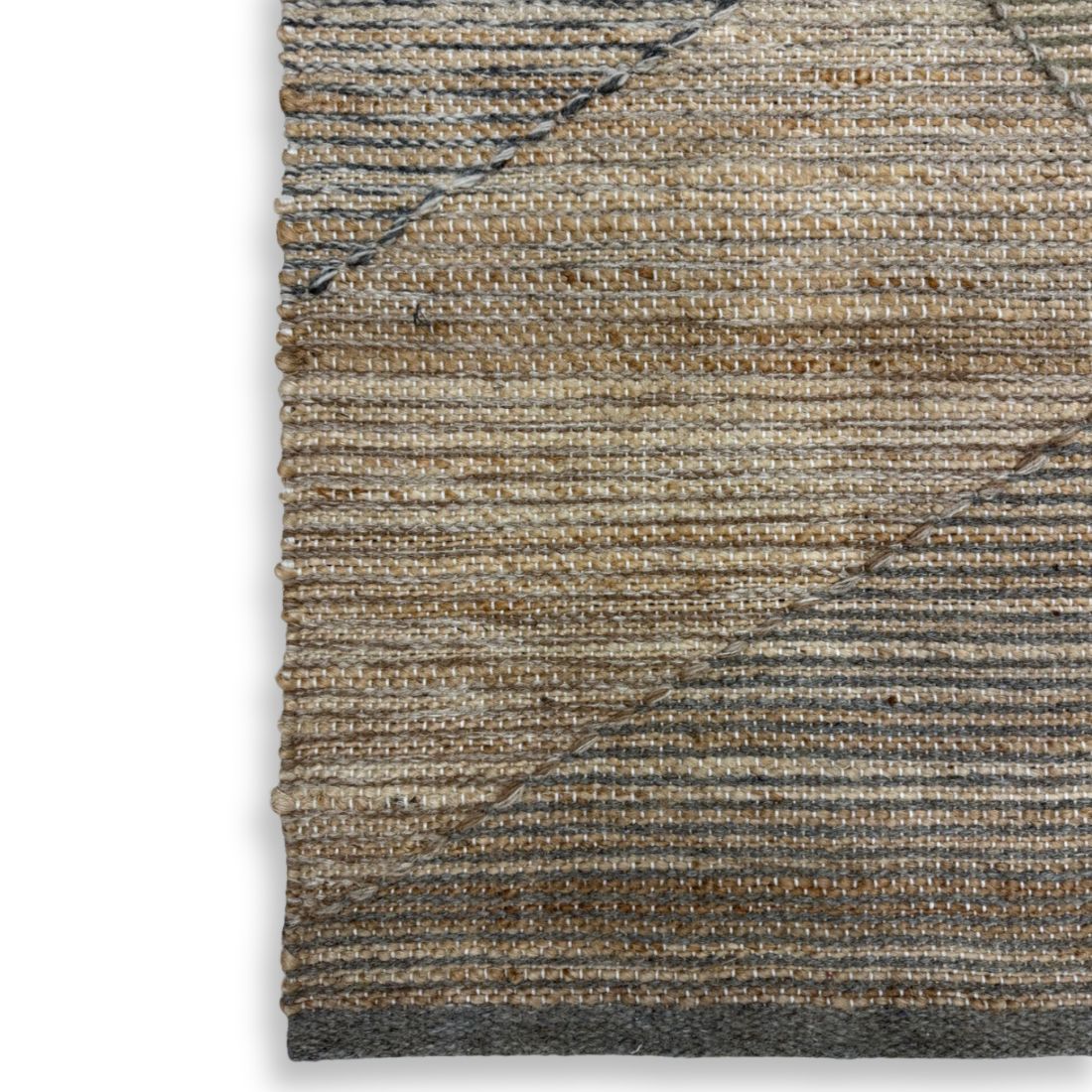 Abigail Flatweave Jute Wool Rug