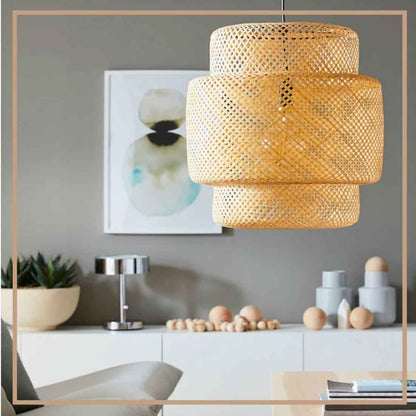 Three Stage Lampshade - Natural (Without Electrical Accessories)