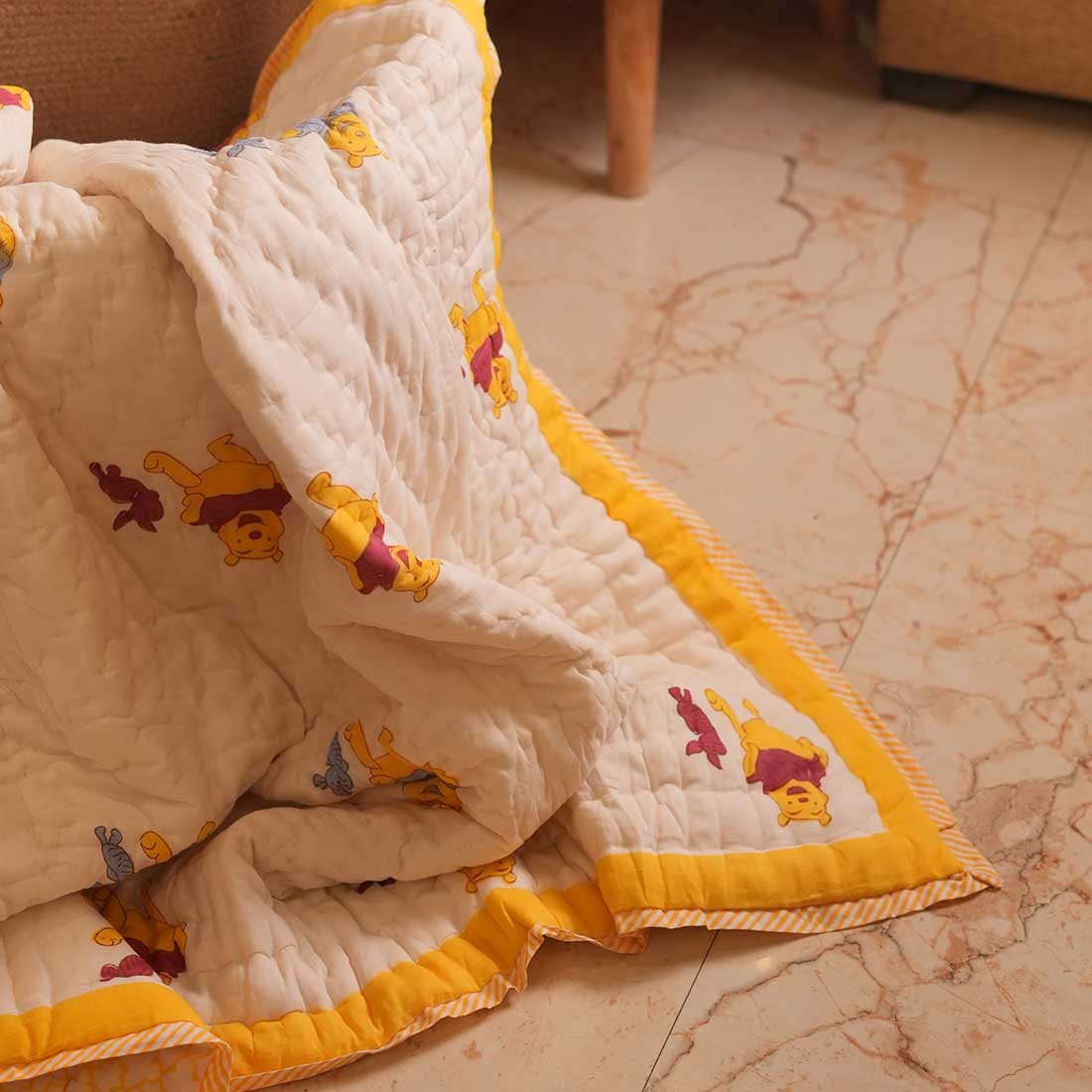 Liulie Printed Baby Quilt