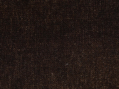 Close-up of a dark brown fabric texture
