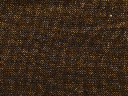 Close-up of a brown textured fabric surface