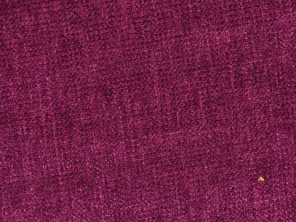 Close-up of a textured purple fabric surface