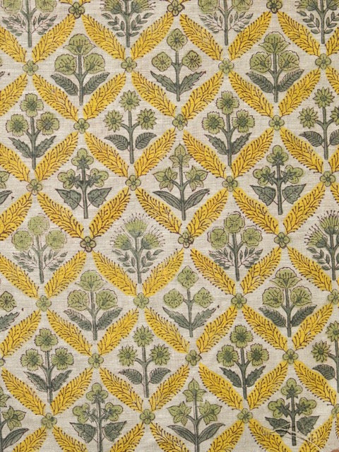 Noori Block Printed Fabric
