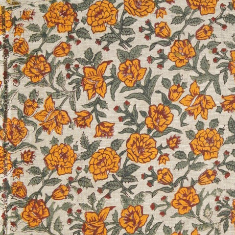 Gulala Block Printed Fabric