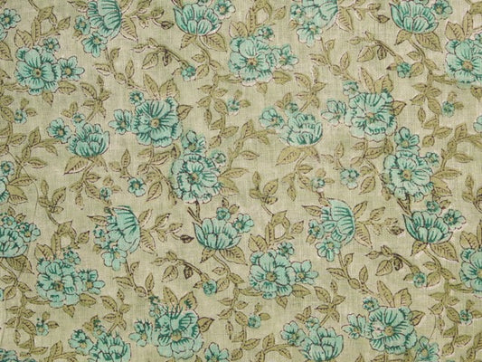 Ruhvi Block Printed Fabric