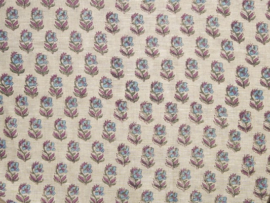 Reeva Block Printed Fabric
