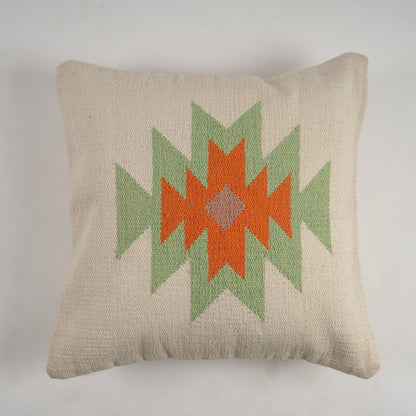 Golden Thread Square Woven Pillow Cover