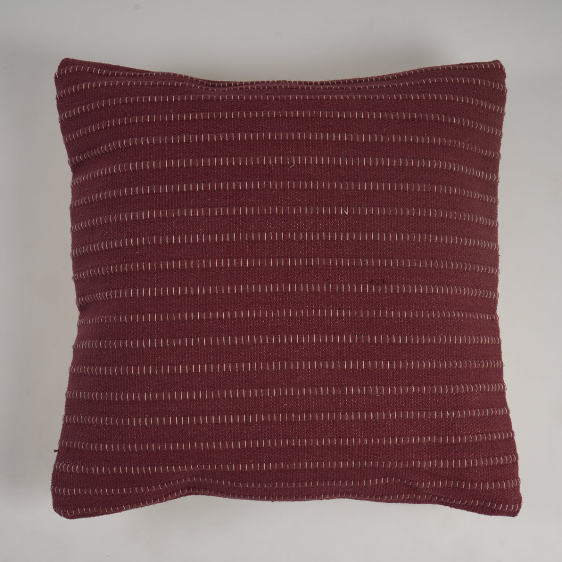 Noble Touch Square Woven Pillow Cover