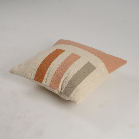 Pearl Essence Square Woven Pillow Cover