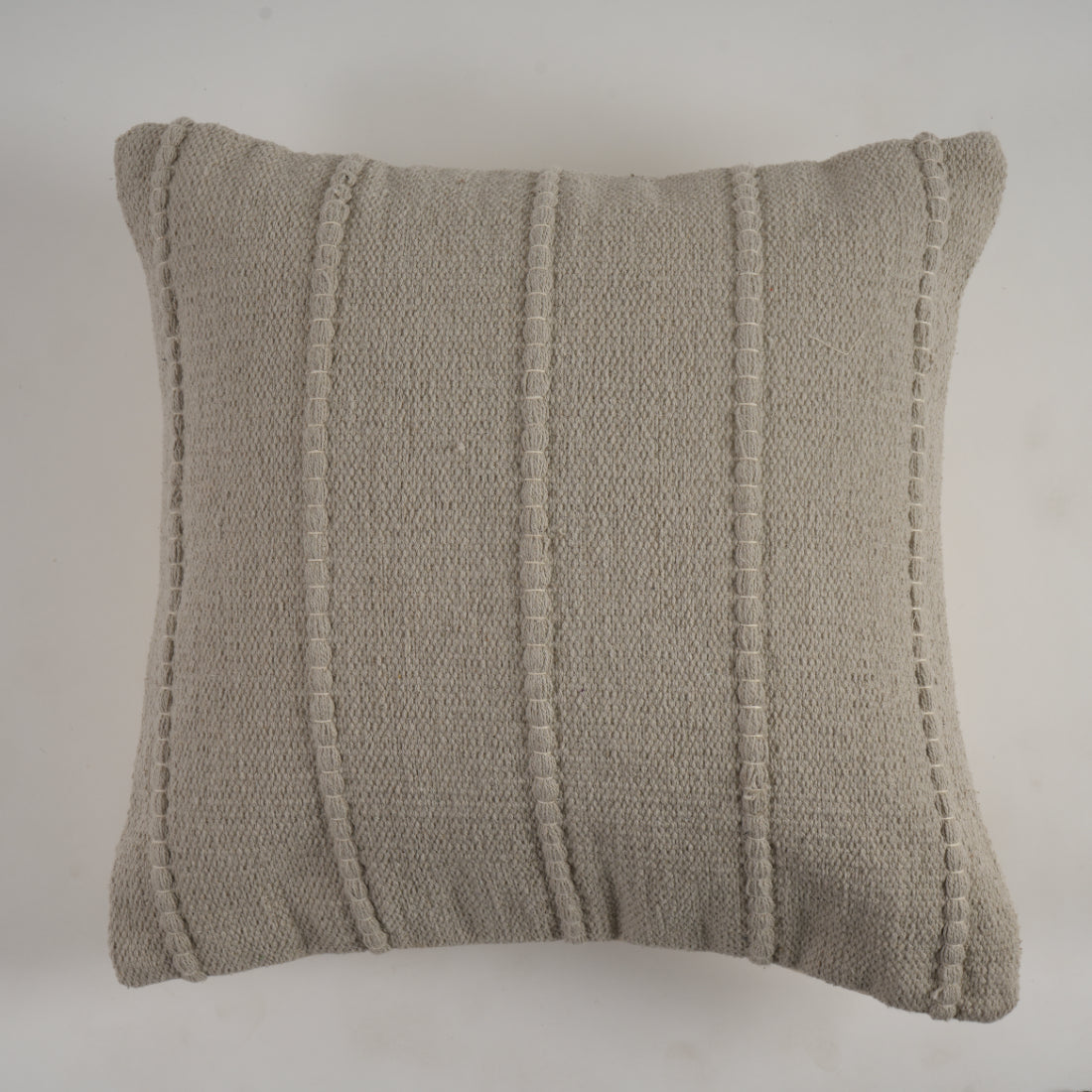 Gentle Crest Square Woven Pillow Cover