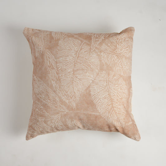Zyrah Abstract Pillow Cover | Digital Botanical Print | Cotton Decorative Cushion