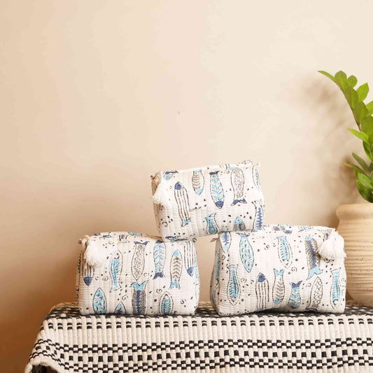 Orcin Printed Pouch Bag