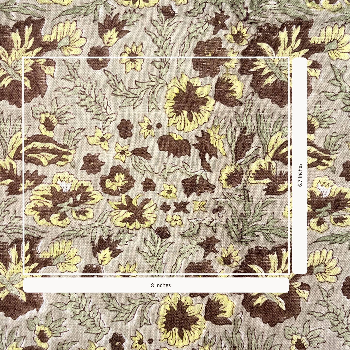 Measurement on the fabric