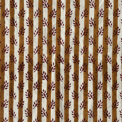 Eshira Cotton 110" Block-Printed Stripe Upholstery Fabric