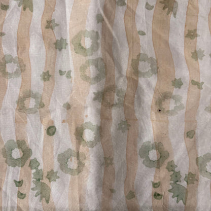 Rivana Cotton 110" Block-Printed Stripe Upholstery Fabric