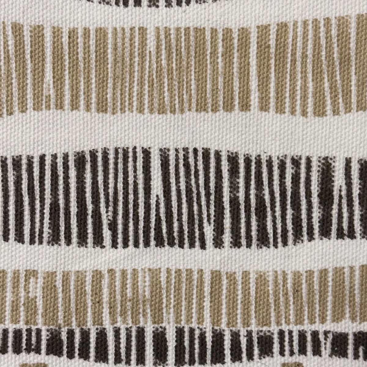 Charul Cotton Canvas 48" Block-Printed Stripe Upholstery Fabric