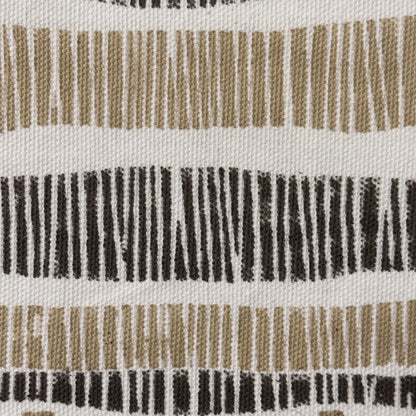 Charul Cotton Canvas 48" Block-Printed Stripe Upholstery Fabric