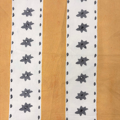 Lydia Cotton 110" Block-Printed Stripe Upholstery Fabric