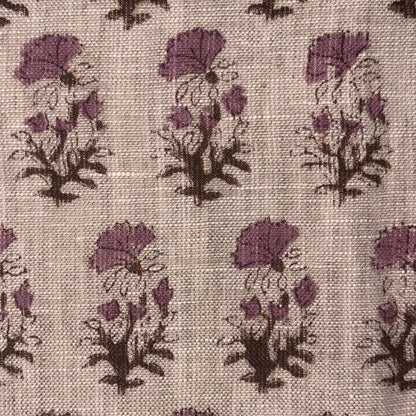 Kanak Block Print Linen Fabric