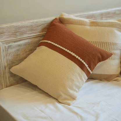 Ravli Woven Pillow Cover | Handwoven Pillow Cover | Decorative Throw Cushion