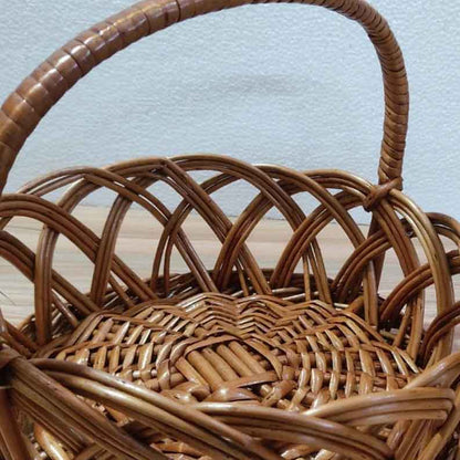 Sunpetal Round Woven Basket