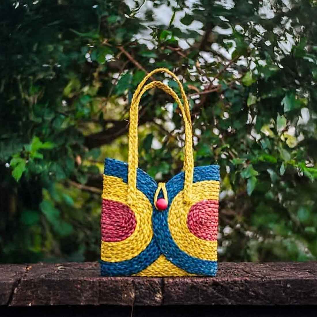 WingBloom Sabai Grass Handbag - Eco-Chic in Small, Medium & Large