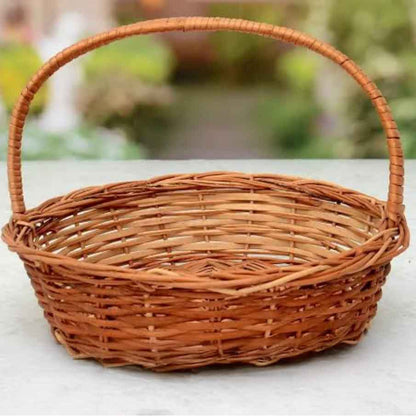 Dewberry Round Woven Basket