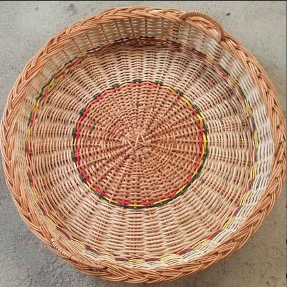 Terra Willow Round Tray