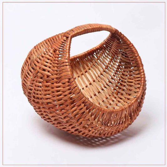 Be Moon Shape Woven Basket