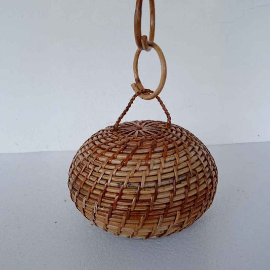 Woven Round Lampshade