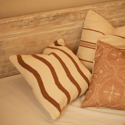 Gulra Woven Pillow Cover | Handwoven Pillow Cover | Decorative Throw Cushion