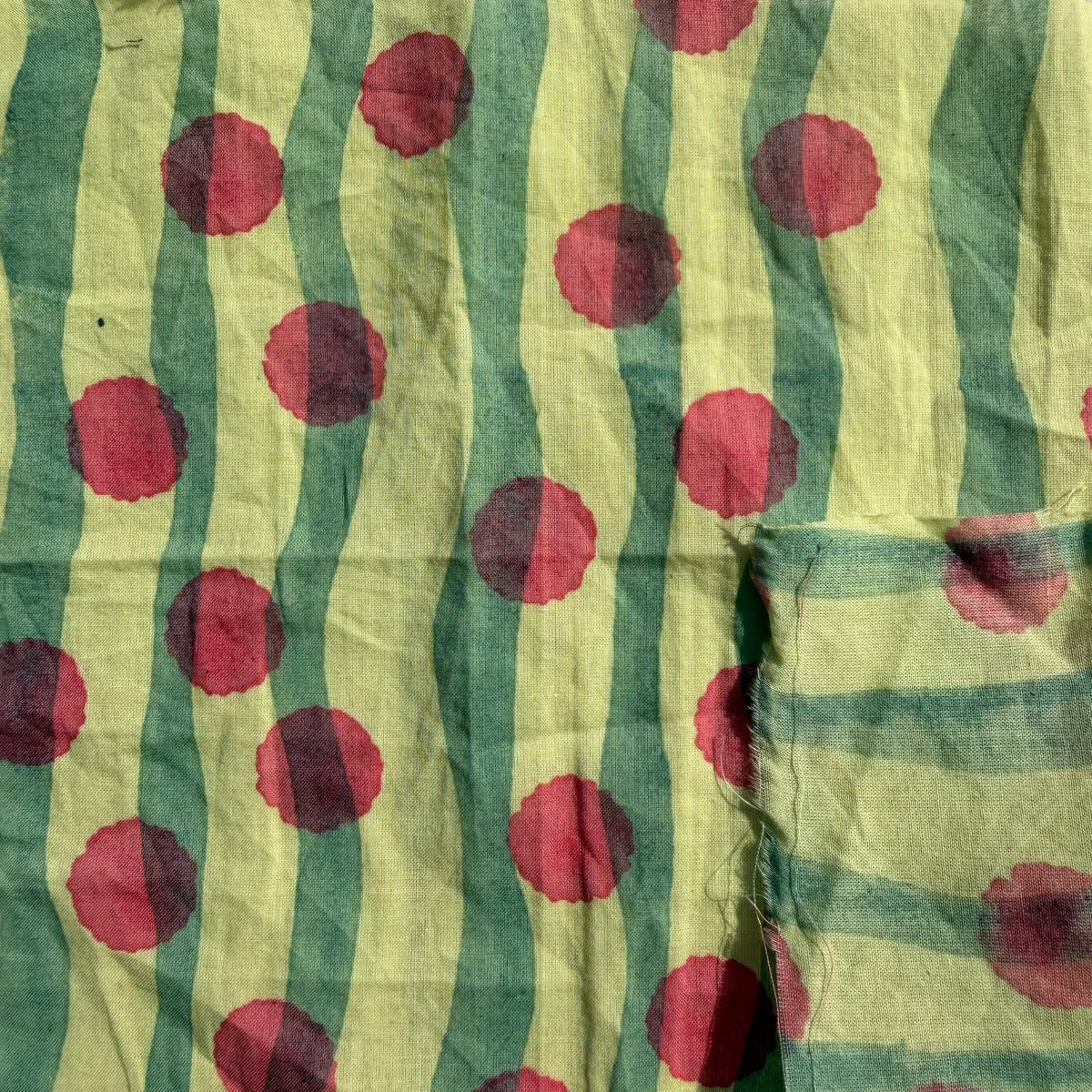 Vireya Cotton 110" Block-Printed Jaal Upholstery Fabric