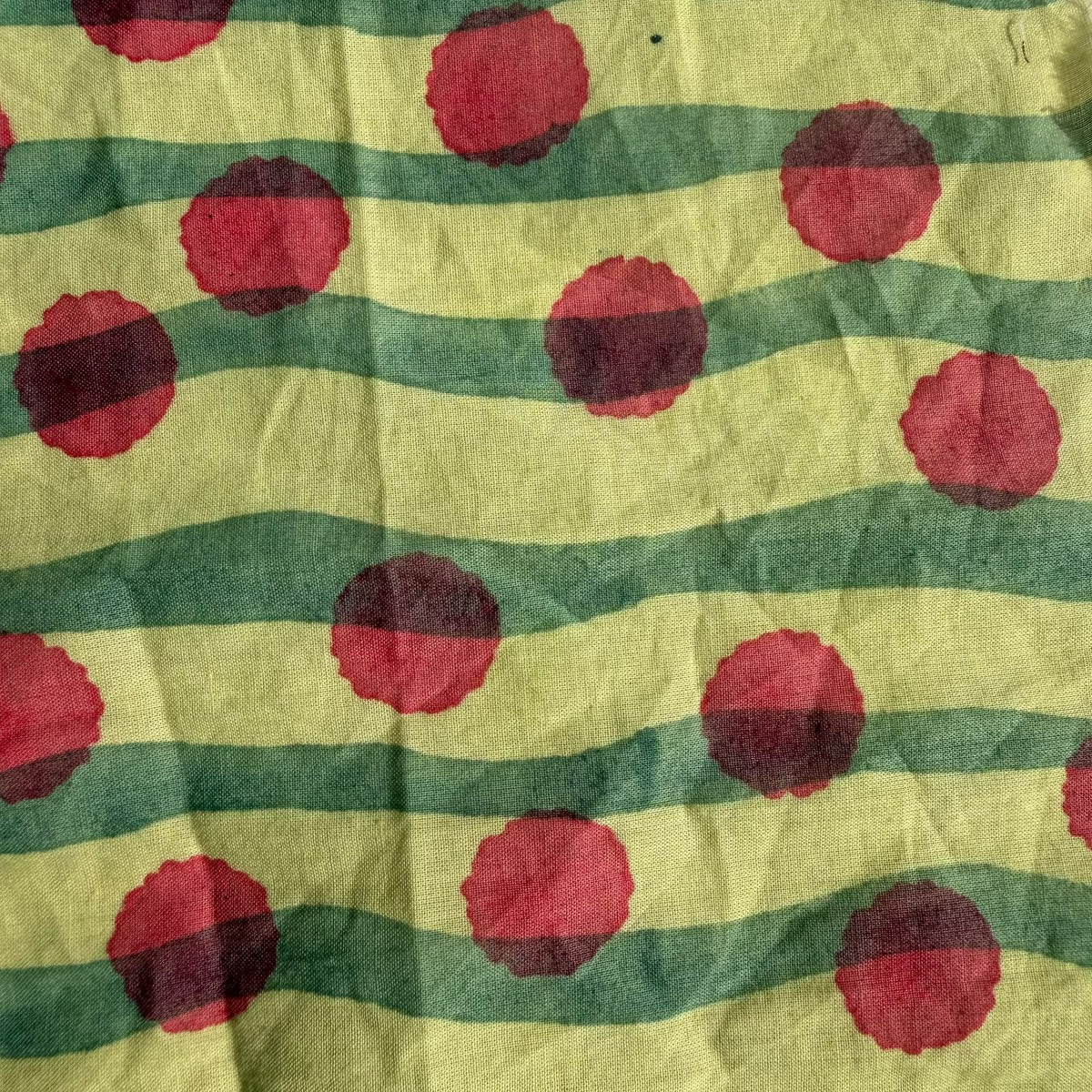 Vireya Cotton 110" Block-Printed Jaal Upholstery Fabric