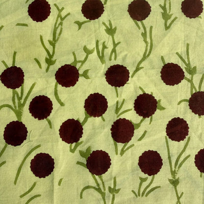 Nayara Cotton 110" Block-Printed Abstract Upholstery Fabric
