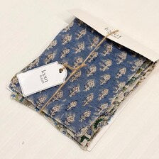 Bhoomi Swatch Set / Natural Earth Shade Block Printed Linen Sample Set