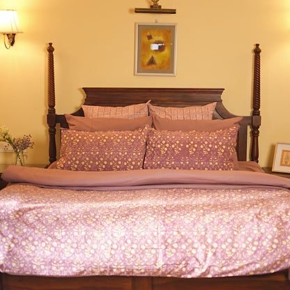 Averis Hand Block Printed Duvet Cover Set